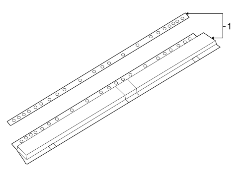 Mustang WINDSHIELD HEADER & COMPONENTS