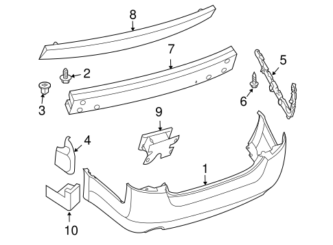 Body/Exterior Trim - Quarter Panel for 2012 Nissan Altima #1
