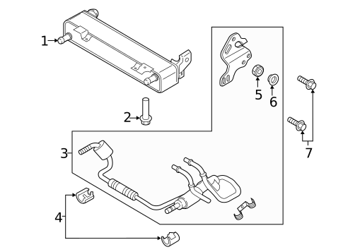 Trans Oil Cooler for 2021 Ford Explorer #0