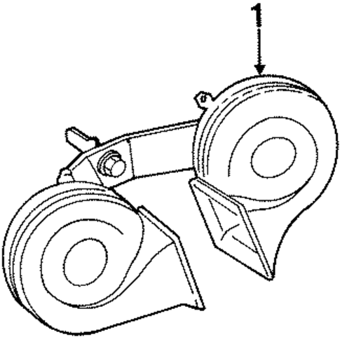 Mark VIII Клаксон