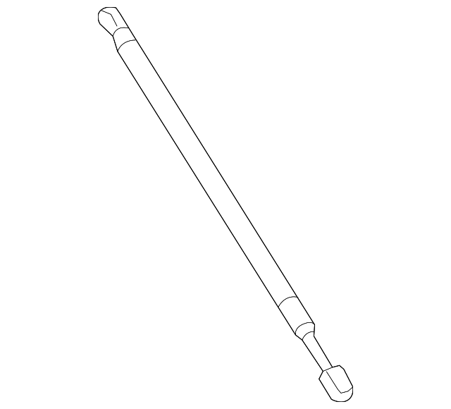 BHE790030 SUPPORT CYLINDER, LEFT
