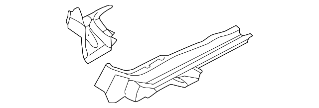 32007434 Деталь FRONT RAIL, RIGHT
