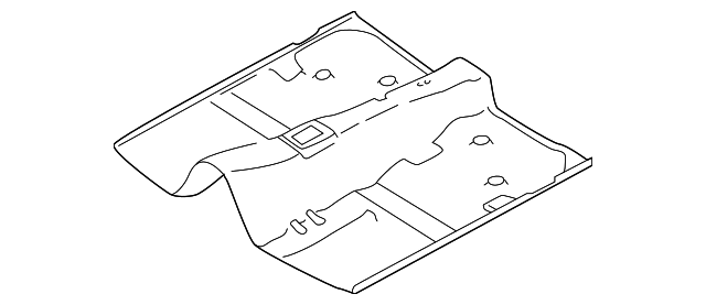 32007464 Деталь FRONT FLOOR PAN