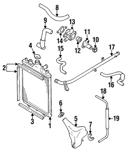 Metro RADIATOR & COMPONENTS