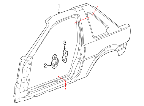 Freelander QUARTER PANEL & COMPONENTS
