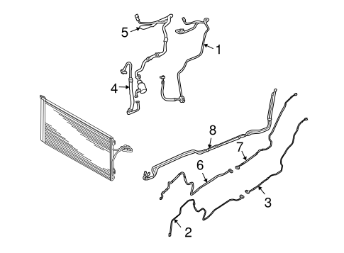 Cayenne REAR AC LINES