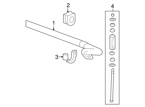 Yukon STABILIZER BAR & COMPONENTS