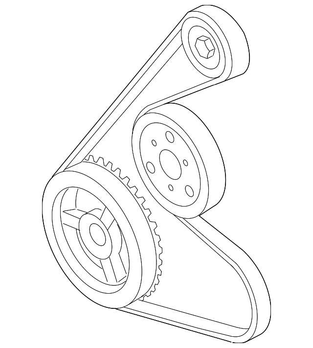 5M6Z-8620-AA Деталь SERPENTINE BELT