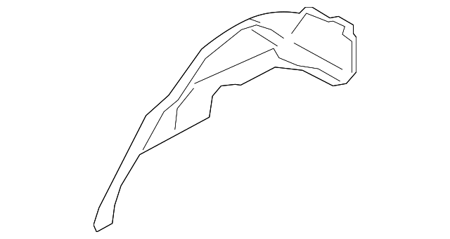 31402964 Деталь INNER WHEELHOUSE, LEFT