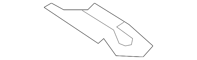31416446 Деталь UPPER PLR REINF INNER SUPPORT, RIGHT