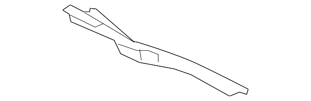 31416442 Деталь UPPER TROUGH, RIGHT