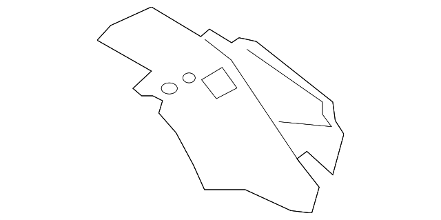 31416423 Деталь UPPER PANEL, RIGHT