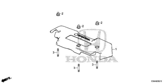 Engine Cover (1) for 2015 Honda Accord #0