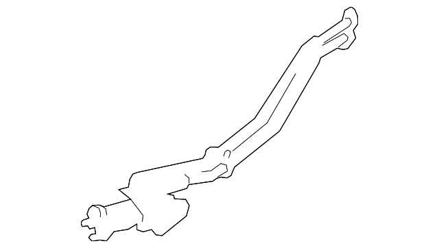 LR061558 Деталь CENTER AC TUBE