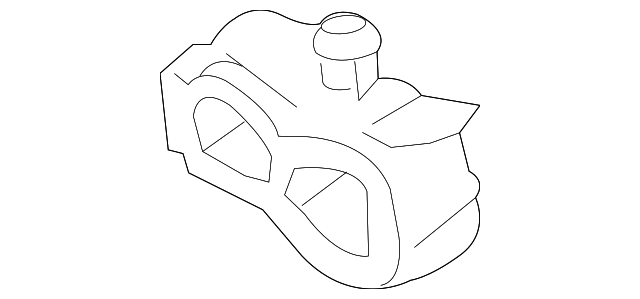 LR038548 Деталь FRONT AC TUBE BRACKET