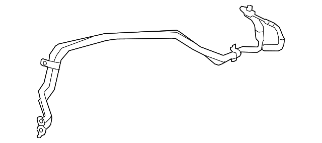 LR072191 Деталь REAR AC TUBE