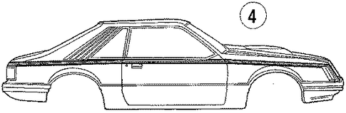 Mustang STRIPE TAPE 4