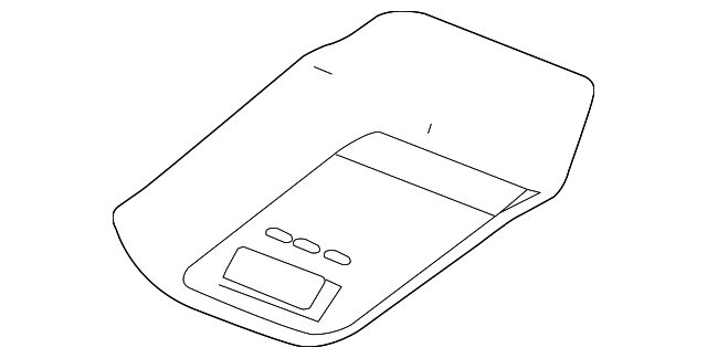 4W7Z54519A70AAB Деталь CONSOLE