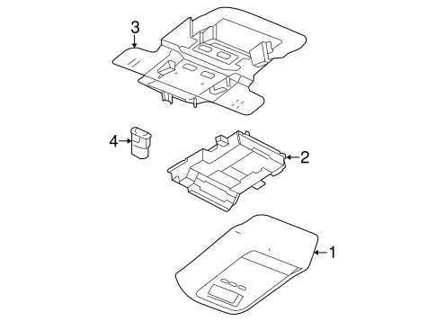 Grand Marquis OVERHEAD CONSOLE