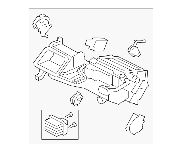 T2R16543 EVAPORATOR ASSY