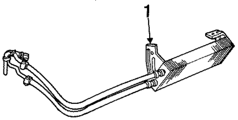 Town Car TRANS OIL COOLER