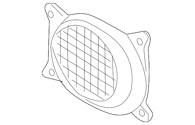 996-645-049-01-B50 Деталь SPEAKER GRILLE, LEFT