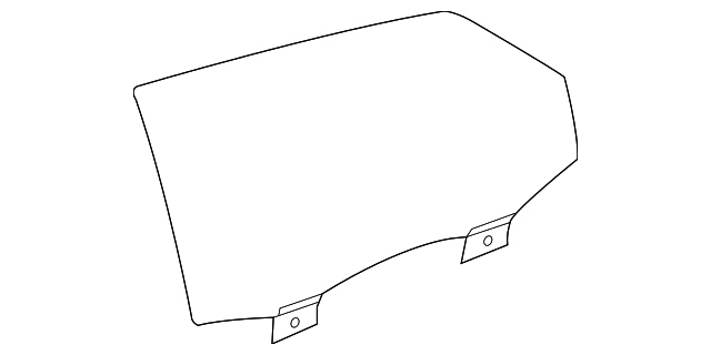 C2D41362 Деталь DOOR GLASS, RIGHT