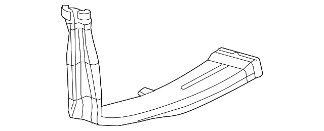 958-573-848-00 Деталь SIDE DUCT, RIGHT