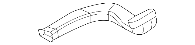 958-573-857-00 Деталь SIDE DUCT, LEFT