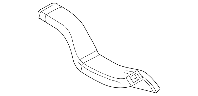 958-573-689-00 Деталь INTERMED DUCT, LEFT