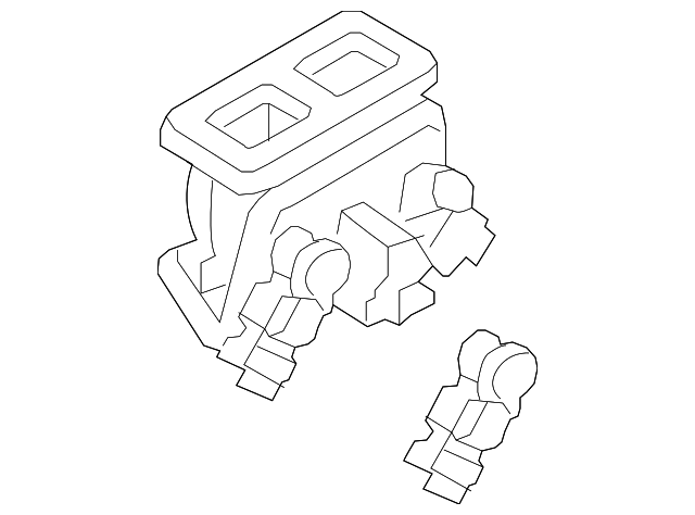 958-573-526-00 Деталь AIR DISTRIBUTOR