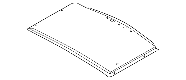 DT1Z-6150202-K Деталь REAR ROOF PNL