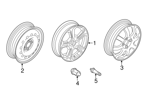 Front Suspension/Wheels for 2017 Ford Fiesta #1