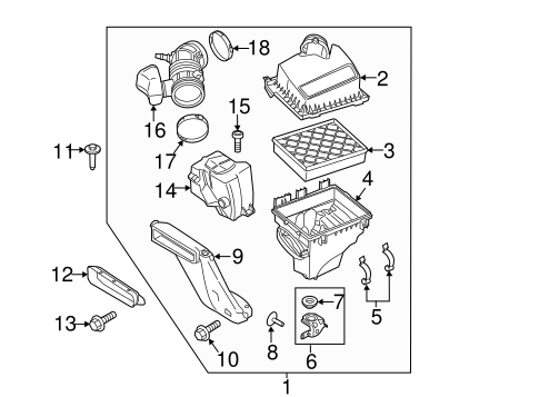 Maintenance & Lubrication/Filters for 2017 Ford Edge #1
