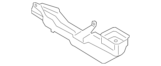 DG9Z-10C665-D Деталь AIR DUCT, LEFT
