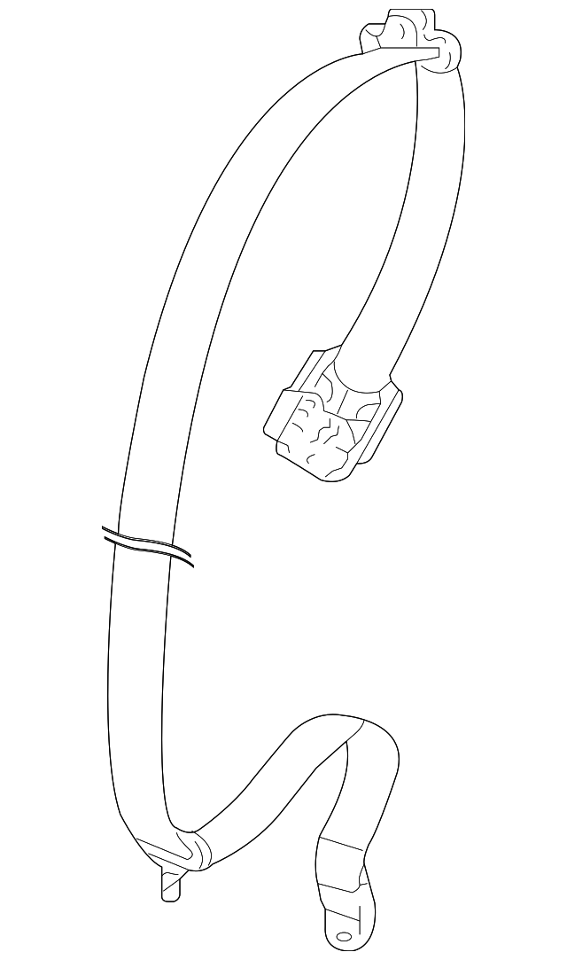 997-803-035-01-A23 Деталь BELT & RETRACTOR, LEFT