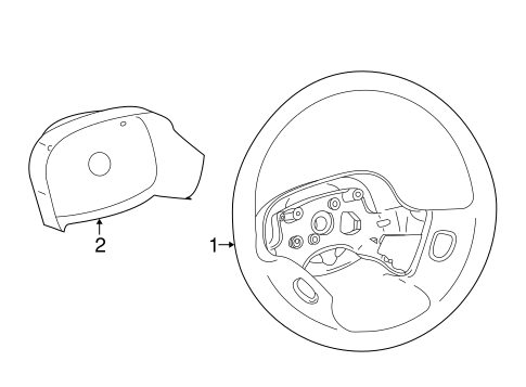 L200 STEERING WHEEL & TRIM
