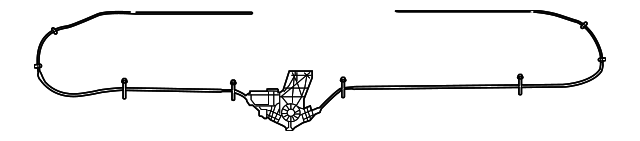 68054772AB Деталь WINDOW MOTOR