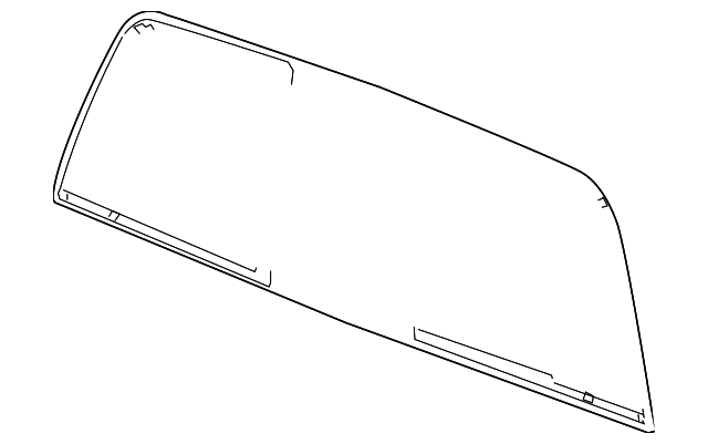 68104848AH Деталь BACK GLASS