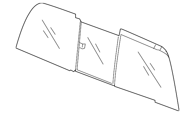 68054780AC Деталь SLIDING GLASS