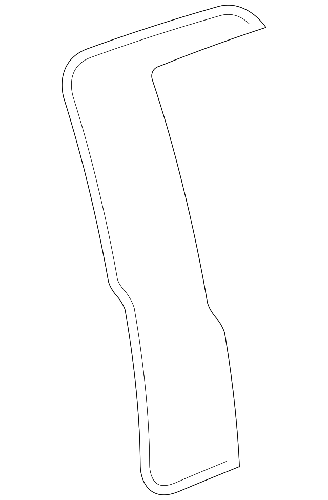 3W1Z54253A11BAA Деталь W'STRIP ON BODY, LEFT