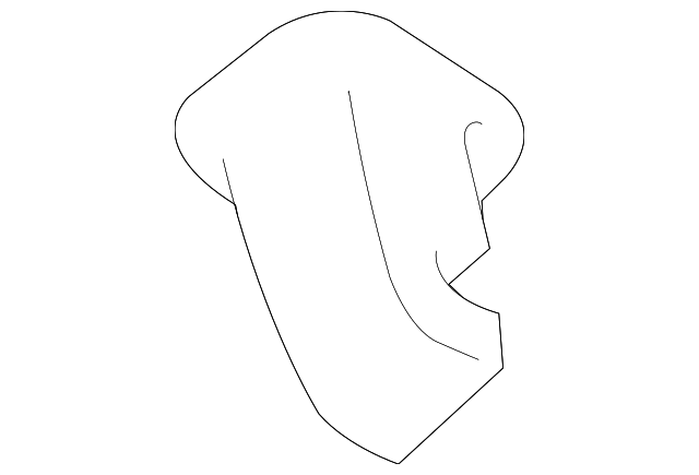 6W1Z-5404132-AAA Деталь HOLDER CLIP, RIGHT