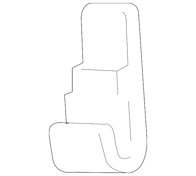 F6AZ5429024AAE Деталь COAT HOOK
