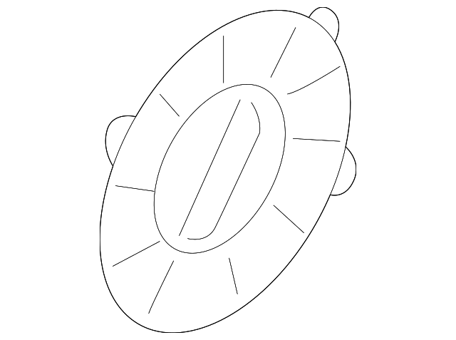 5G1Z-1130-BA Деталь CENTER CAP