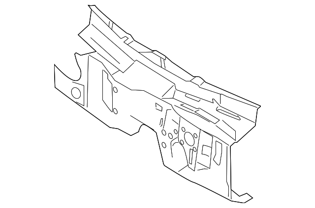 7W1Z-5401670-A Деталь SUPPORT BRACE INSULATION