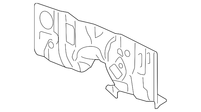 3W1Z5401610AA DASH PANEL