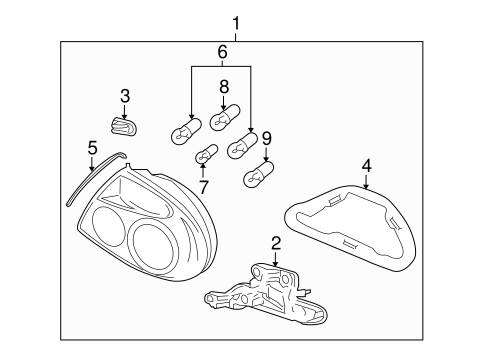 S-Type BULBS - CHASSIS 5