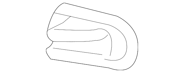 XR847264 Деталь SOCKET PANEL RETAINER CLIP, RIGHT