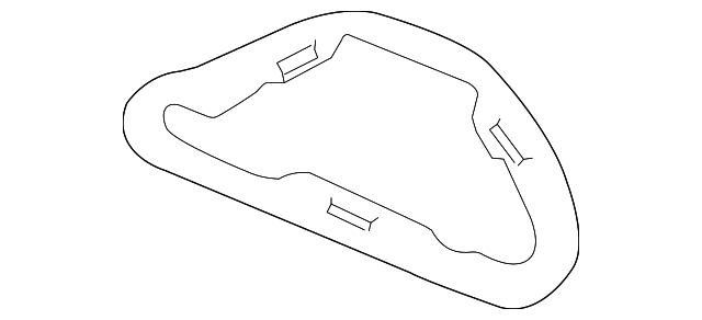 XR848891 Деталь GASKET, RIGHT