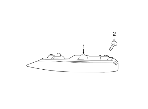 Cayenne DAYTIME RUNNING LAMP COMPONENTS
